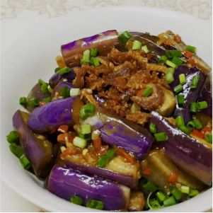 Salted Fish with Eggplant